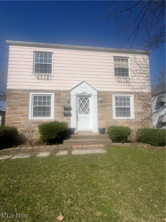 Welcome to this charming 2 bedroom 1 bathroom second floor unit featuring a spacious living area and lots of natural light located in Cuyahoga Falls. This property features shared off street parking in addition to washer and dryer hook ups. The kitchen, accessible from the dining area, is compact yet functional, equipped with a stove, refrigerator, and ample cabinet space. Reach out to schedule your tour today!