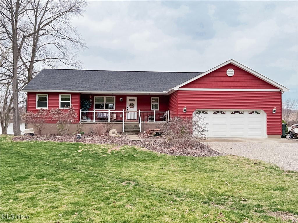 Welcome to your dream riverfront property in Zanesville, Ohio, located in the highly desirable Tri-Valley School District. This charming ranch home boasts three spacious bedrooms and two full baths, offering both comfort and style.
The highlight of this property is the beautiful sunroom that overlooks the serene waters, providing a peaceful retreat to unwind and enjoy nature. Step outside onto the expansive back deck, perfect for watching breathtaking sunsets over the river. Whether you’re hosting gatherings or simply relaxing, the view is sure to impress.
This home has been thoughtfully updated with a brand-new roof, siding, windows, and gutters, along with a newly built two-car garage, providing ample space for vehicles and storage. The half finished basement is perfect for family movie nights, game nights, or dart matches, offering a fantastic entertainment space. Plus, it features a convenient walkout to the ground-level patio, where you can take in stunning river views.
Additionally, the home has been outfitted with radiant floor heating, ensuring cozy comfort throughout.
Listed under recent appraisal value—don’t miss this incredible opportunity!
Master bedroom will have the carpet replaced before closing.
