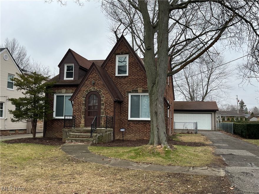 Open floor plan in this brick home. Remodeled throughout. Full bath and two bedrooms on the first floor. 
The master suite is located on the second floor and features a full bath. Newer windows, furnace, c-air, and appliances.