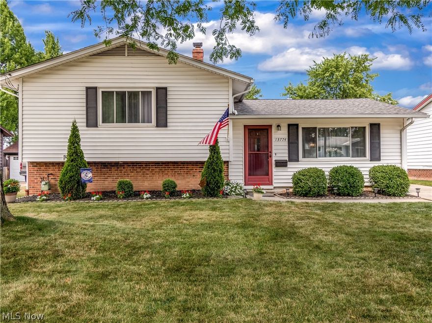 Take a LOOK at this meticulously maintain split level home, in the perfect location! This home has been family owned for three generations and it shows. The perfectly landscaped yard screams attention to detail and is just waiting to host all of your family cookouts. Inside the front door, you will be greeted with fresh neutral paint, plush carpeting, and vaulted ceilings. A formal living room offers lots of space for gatherings and opens perfectly into the dining room. The fully applianced kitchen is just off the dining room and provides plenty of cabinet space for any cook. Upstairs, the main bathroom has been given a facelift with new tile flooring, fresh paint, and more. Finishing off the third floor is three bedrooms. The basement boasts a finished family room/ theater room and an unfinished portion for storage. If thats not enough, more storage is available outside this home with an oversized 2 car garage and storage shed. Do not miss out on this home, you will regret it! Feature