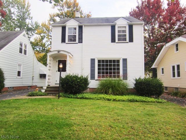 Charming colonial with a tasteful, neutral interior! Foyer entry w/tile floor leads to an airy living room with hardwood floors. Beautiful dining room w/ bay window has snack bar that opens to the kitchen. Well appointed kitchen w/ newer tile flooring & double window over the sink. First floor sunroom is great for overflow entertaining or just a cozy space to relax. Upstairs you'll find three bedrooms with hardwood floors & bath with newer tile flooring! Full basement. All appliances remain! VERY convenient location to Westgate/Parks/highways!