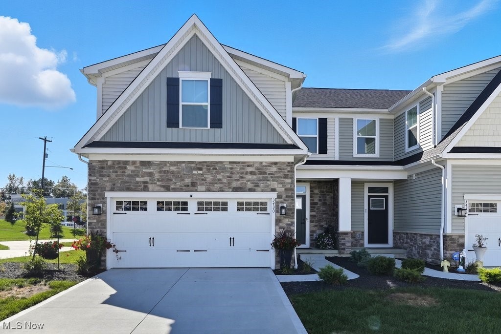 Why build when you can MOVE RIGHT IN to this 2-year YOUNG, pristine townhome? First floor living at its finest with laundry and a stunning owners’ suite on the main level, complete with an open concept living area, ideal for entertaining!  The kitchen boasts quartz counter tops, large island with pendant lighting and stainless appliances! The owners’ suite is accented by 10 ft. coved ceilings, a large en suite bath w/ double sinks, quartz counters, commode room, dual shower heads, and large walk-in closet!  LVP flooring thru out the foyer, dining room, great room, and kitchen!  A powder room and composite deck complete the first level of this home. The second-floor features two additional bedrooms, a beautifully appointed full bath PLUS an additional room, partially finished, ideal as a playroom, office, or additional walk-in storge. WAIT! There is more!  The finished lower level is perfect for additional entertaining, billiards, gaming, or a home theatre. A convenient third full bath completes the lower level.  Schedule your private tour today!