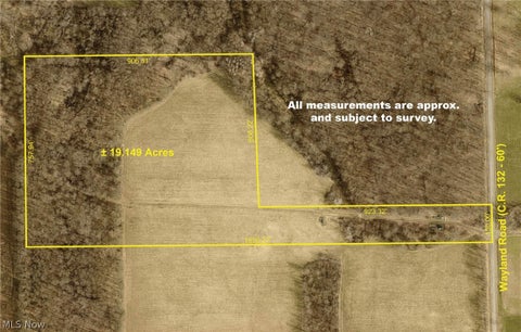 Vacant Land For Sale - 3777 Wayland Road<br/> Diamond, OH 44412