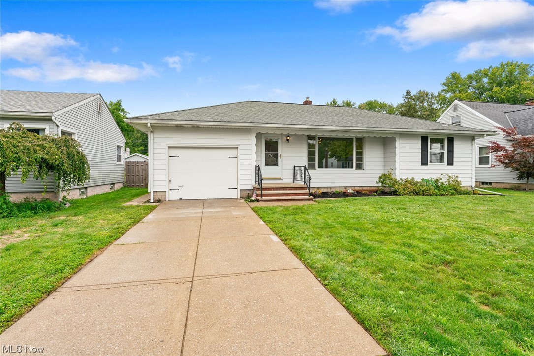 You will absolutely fall in love with this newly remodeled ranch style 3 bedroom home that is on a quiet dead-end street with a walking path to Rowland Nature Preserve. Gorgeous hardwood floors throughout. New furnace 2018, New A/C unit 2019, New refrigerator, stove and dishwasher 2023, Washer and dryer 2020. Fully fenced in yard for a perfect place to relax and enjoy the peaceful atmosphere. This home is move in ready! Call for a private showing.