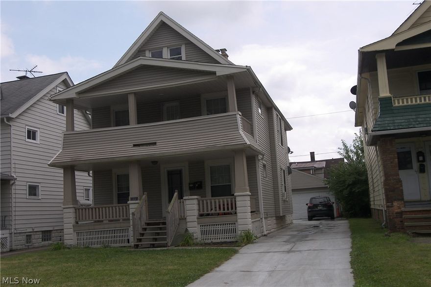 Garfield Double with finished 3rd floor* Kitchen & bath updates with ceramic tile , cabinetry & counters * large dining rooms* ceiling fans * updated front & rear steps, deck, electrical panels & some windows* Hot H2O tanks 2017+* Younger 528 sq ft.  vinyl sided garage* Dining room 14x12, Living rm 13x13,  Kitchen 11x9* Lot is 40x121 * Convenient location with Millcreek Trail at end of street*Live in one unit & rent the​​‌​​​​‌​‌​​​‌‌​​​‌‌‌​​‌​​‌‌​​​​ other