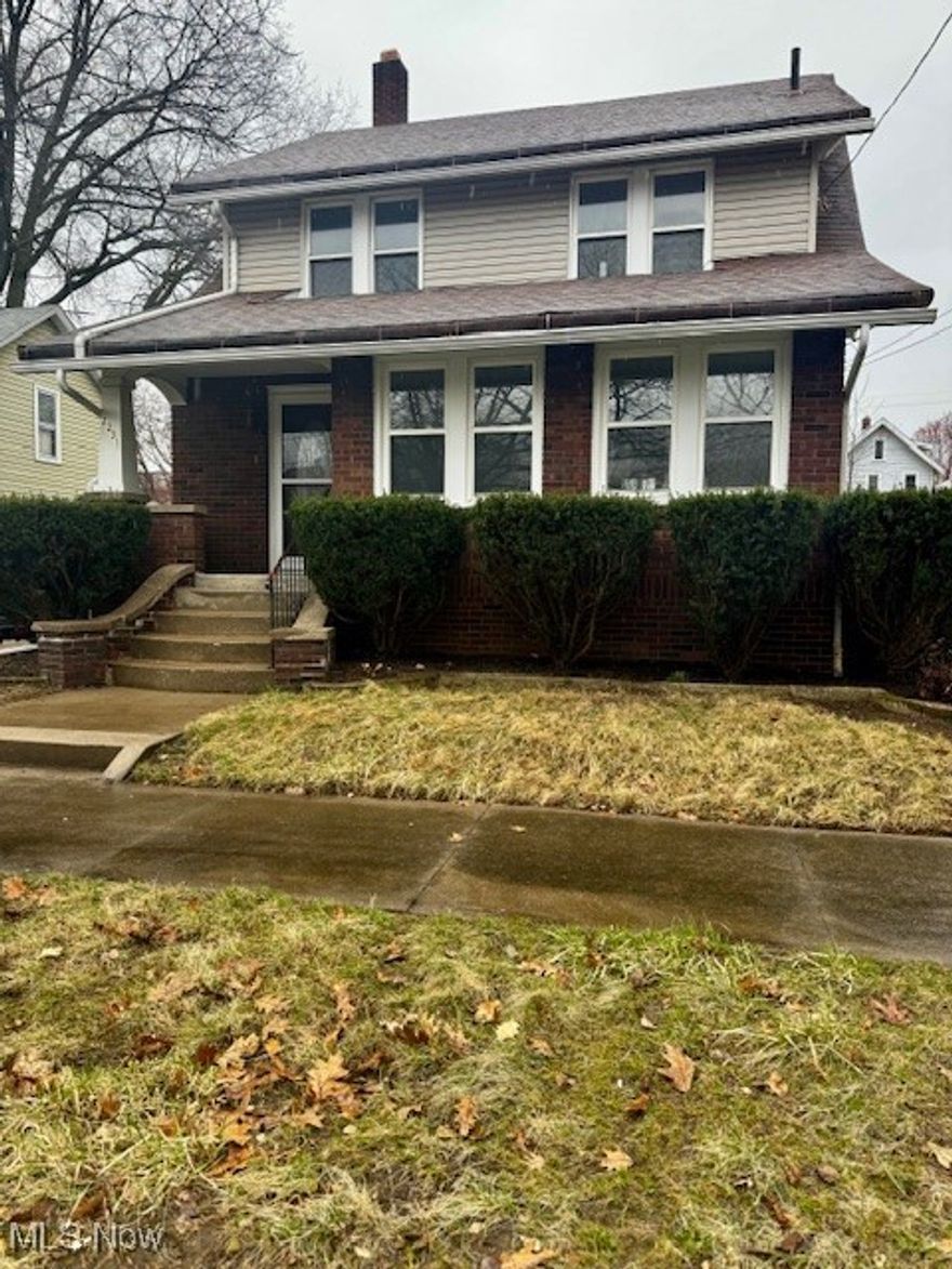 This beautiful brick and vinyl Colonial offers the perfect blend of traditional charm and modern updates. The living room and dining room feature natural woodwork, crown molding, built-ins, and new luxury vinyl tile that continues into the light filled bonus room. The kitchen is complete with new cabinets, stainless steel sink, tile backsplash, butcher block countertops, and range with vent hood. Upstairs you'll find 4 spacious bedrooms all with new luxury vinyl tile and a full bath with new vanity, toilet, and bathtub/shower combo with tile surround. Newly installed hot water tank and garage door. Call today for a private showing!