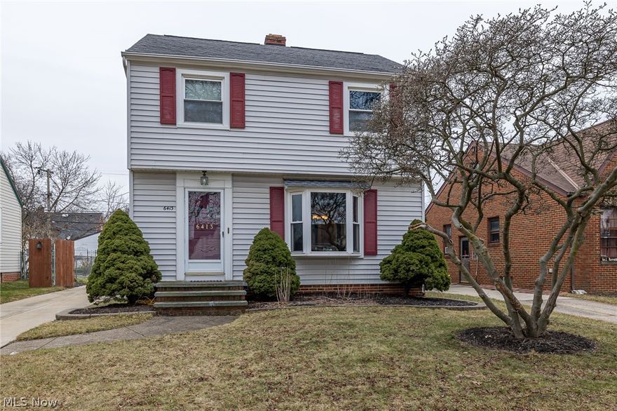 Welcome Home! You will find this charming Colonial to be very spacious. It has the  living room, eat in kitchen, dining room, sunroom and half bath on the first floor. The windows are newer and there is a beautiful bay window in the living room. New laminate flooring was installed less than 2 years ago throughout most of the home. All bedrooms are on the second floor and are well sized. The basement is partially finished and ready for your personal touch! You will love the privacy of the fully fenced yard along with the stone paver patio, fire pit and entertaining areas.  Electric updated, roof done in 2010, driveway in 2013 . Call now before its gone!