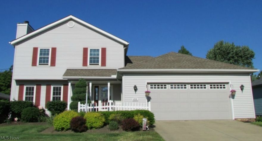 Phenomenal Community/City Services, NO Sewer Bills, City Grant Program, Tree Trimming, Pest Control, Table & Chair Rental, Rototilling, Senior Grass Cutting, & More. Meticulously maintained 4 Bedroom 3 Full Bath Colonial in Community with Awesome City Services, 1st Fl. Bedroom w/Full Bath, 1st Fl. Laundry Room, Updated Kitchen w/Corian Counters, Island, Pantry & Appliances, The Slider off the Kitchen leads to a 30X13 Composite Deck w/Retractable Awning&Lamp Posts, The Great Room has a Woodburning Fireplace, The Spacious Dining Room has Crown Molding&Chair Rail, The 3, 2nd Fl. Bedrooms have Neutral Décor, Three Bedrooms have Ceiling Fans and Closet Organizers, The 23X20 Family Room on the Lower Level has Wainscotting, Bar-(Set up for a Wet Bar), a Full Bath, and Glass Block Windows. Extra space for storage in the garage, a 12X12 cement pad w/cemented basketball pole, plus a 16X10 Shed, Hot Water Tank 2013, Newer Garage Door & Opener, Sprinkler System.