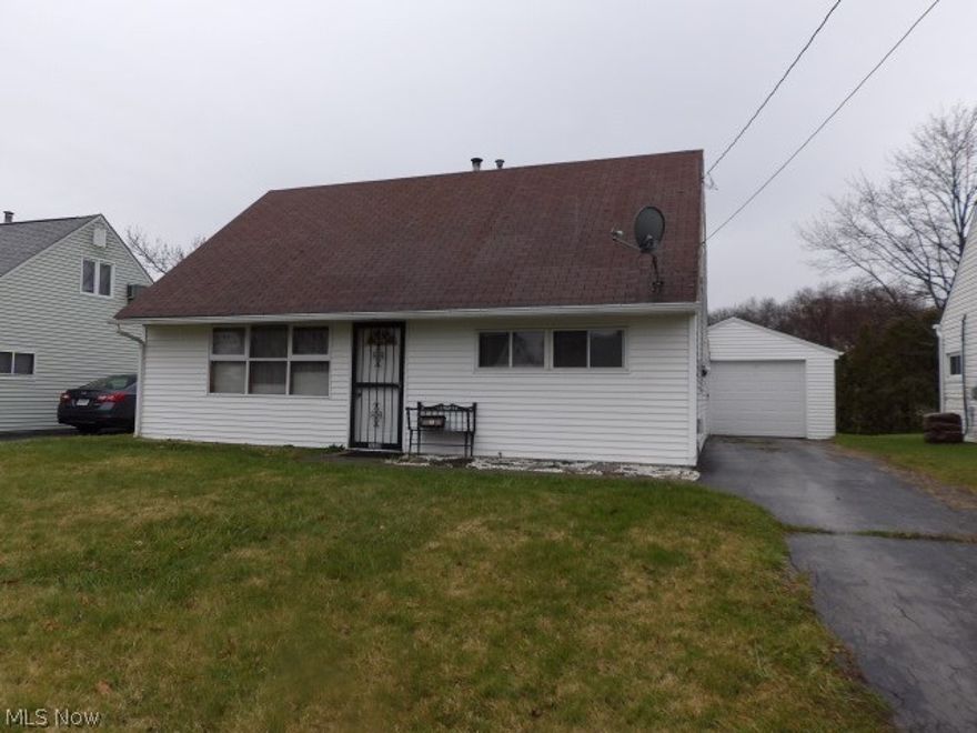 Charming 3 Bedrooms 1 Bath located in Austintown.  Austintown Local School District.  Kitchen includes stove and refrigerator with washer and dryer off to the side.  Detached garage and spacious back yard.  Monthly rent is $775.00 a month plus all utilities.  Full deposit and first months rent required.