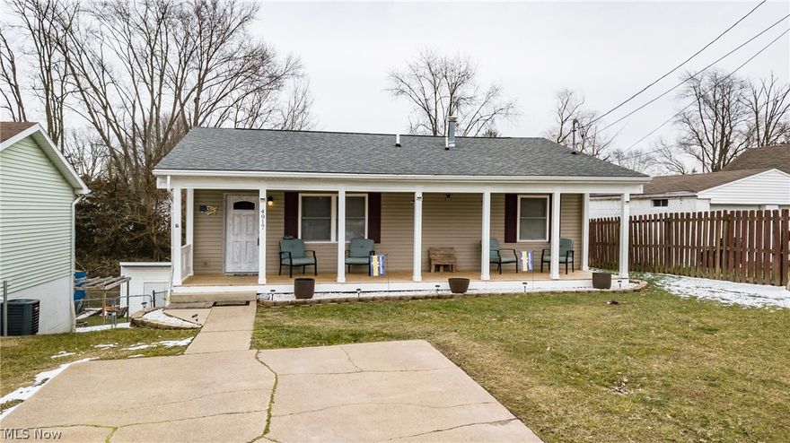 Pristine and much bigger than it looks!  This 3BR 1BA home features 3 bedrooms and a bath on the main floor. The downstairs offers potential for a 2nd bath as well.   The kitchen is nice sized with plenty of cabinetry and counter space.  There is a large family room in the basement with an additional area that could be used as a combo with the family room or additional space for an office or a study. The covered deck is just off the kitchen overlooking the large back yard.  Hurry quickly!