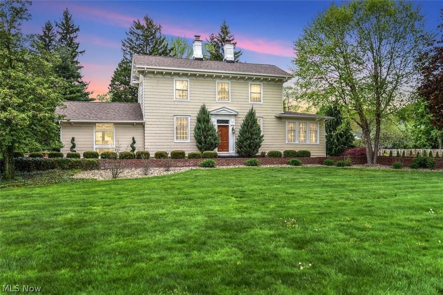 The original Perkins Family Historic home with a grandeur of the past sitting on over 1 acre of prime property. The home was redone recently with too many extras to mention. This exquisite home features 4 bedrooms, 3 full baths and 2 half baths, 2 staircases, 4 fireplaces, and the list goes on. A beautifully landscaped acre of land features an In-ground pool with a full pool house for entertaining. A private courtyard patio which is perfect for a secluded night.  Call today for your private viewing of this one of a kind historic home which has been updated with all of the must-haves for today's living!