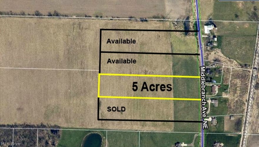 Nice rolling 5.24 acre building lot located in Lake Twp. and Lake Schools. Additional land available.
