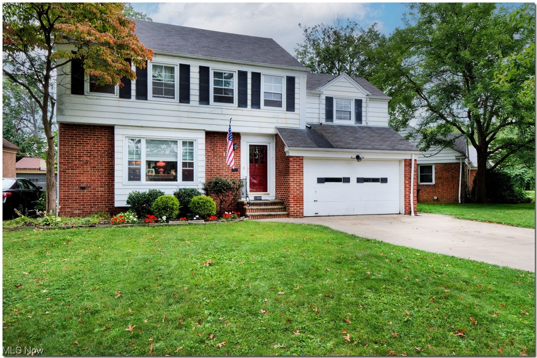 West Park’ s Finest, Edgecliff Ave! Large formal living room with a picture window, mantle & fireplace. Formal dining room with built in shelving that leads to the inviting family room. Updated kitchen with Corian countertops, tile backsplash and stainless-steel appliances with a convenient half bath complete the first floor. The second floor features a nice sized master bedroom with plenty of closet space plus three additional bedrooms, a full tile bathroom and a hallway linen closet. The lower level features a rec room with a fireplace and a full bath in the laundry area. Private, fenced back yard with a covered patio and an attached garage with an opener.. Many upgrades include high efficient furnace, 100 amp breakers, glass block windows. This one won’t last!