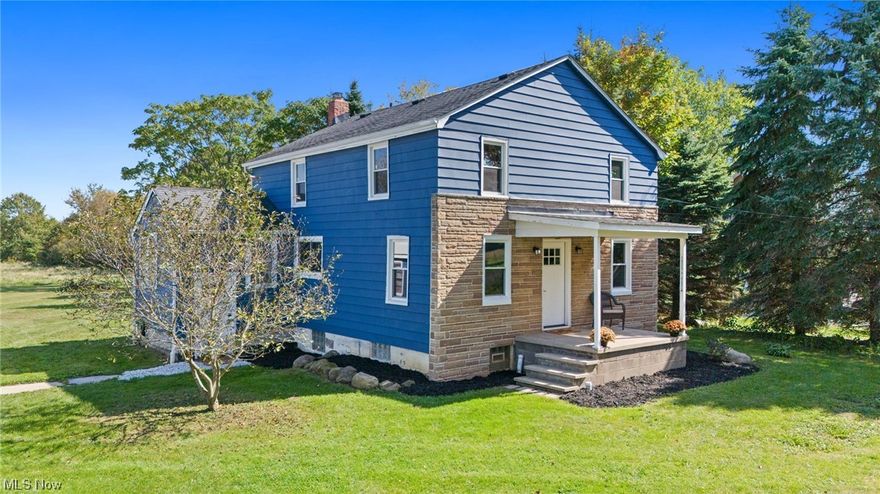 A SPECTACULAR and RARE opportunity to own this show-stopping 3 bed 2 bath home on over 15 acres of land! The details & rustic charm in this home are totally next level! This home has been beautifully updated and is move-in ready! The open floor plan greets you as you enter the large living & dining room. The beautifully remodeled & new Eat-in Kitchen is a show-stopper and features all newer stainless-steel appliances, generous cabinet & counter space,  & custom cabinetry. Off the kitchen is a newly updated and convenient first floor laundry and mud room. There are 3 generously sized bedrooms upstairs! Let's talk about the completely remodeled bathrooms that will absolutely blow you away with new vanities, tiled showers, light fixtures and flooring! Step outside to your outdoor oasis with over 15 acres of land, mature trees, a barn, additional shed behind the garage, & a newer beautifully raised deck. The 2 car garage is an added bonus! Endless upgrades throughout the entire home like newer central air, newer furnace, luxury vinyl flooring, appliances, paint, toilets, carpet and the list goes on!  Beloved by the owner and it absolutely shows! Nothing left to do but move right on into this GORGEOUS home!