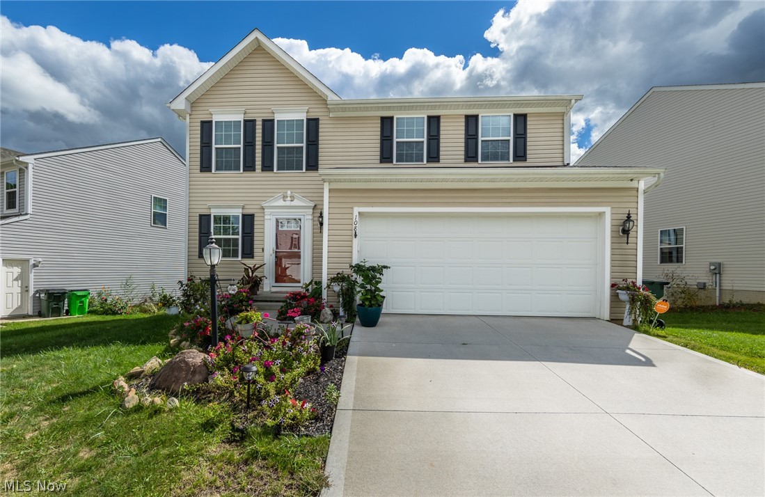Beautiful large family home for sale! Built in 2016 and has all the extras a new construction wouldn't have! This amazing colonial is located on a quiet cul-de-sac, with great curb appeal including the landscaping. When entering through the foyer you will see the gorgeous luxury laminate flooring added throughout the entire first floor in 2019. The foyer leads to an open concept floor plan that features a large great room with a stunning gas fireplace, spacious kitchen and dining room. The kitchen has beautiful cabinets and a large pantry for extra storage. 16’ X 12’ TREX deck was added by the owners in 2017 (no maintenance required) plus a new pergola added to the deck. The first floor is finished with a 1/2 bath and a mud room that leads you to the 2-car attached garage. Upstairs you will find 3 well sized bedrooms with each having 2 windows for natural light. The master has a walk-in closet and a master bathroom. There is another full bath upstairs and a large convenient 2nd floor l