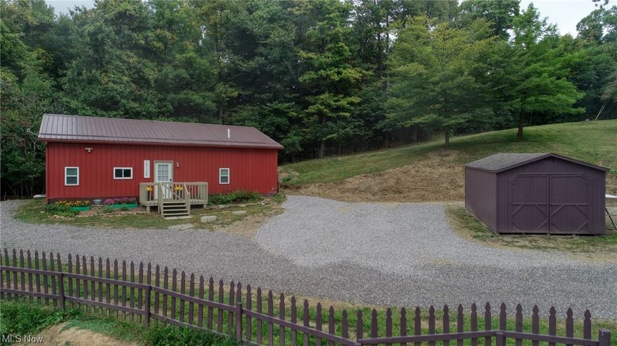 If you are looking for a secluded and peaceful setting, and amazing views- this is it!!
This property is situated in the Potts Family Subdivision, which offers  a community pond for small boats and fishing.
The two bedroom home is maintenance free & built in 2017 & offers a spacious open kitchen & living room, Main BR with a walk in closet.
Very nice and move in ready.