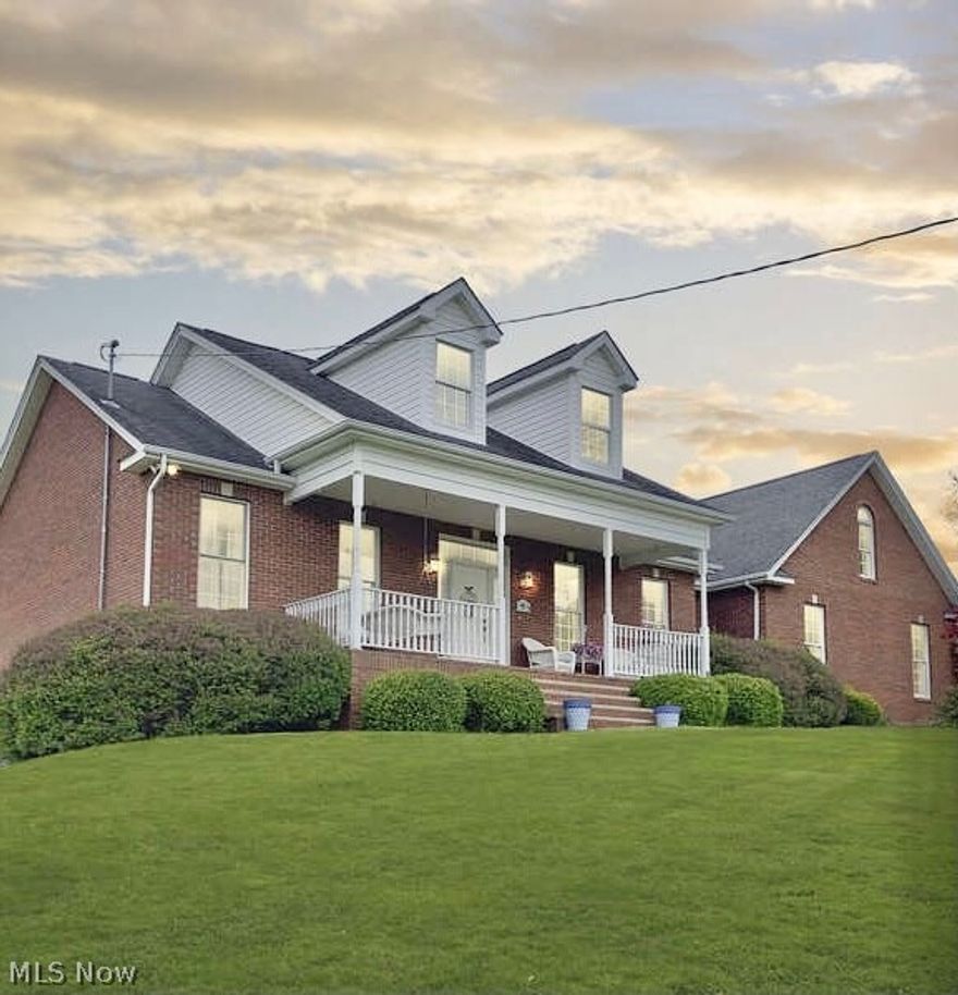 Luxury at its finest!This brick 3,000+ sq ft 4 BR/2.5 Bath home nestled on over an acre has it all.This updated oasis offers a modern twist accompanied with southern charm!Just beyond the welcoming entryway sits a stunning office with custom molding and abundant natural light.The great room, kitchen & dining area flow seamlessly with an open floor plan,and a stunning brick fireplace serves as the focal point of the room, bathed an abundance of natural light from the numerous Anderson Windows throughout.The well-appointed kitchen is a chef’s delight with a granite two tier island complete with custom oversized maple cabinetry.The home flows with ease and offers spectacular views of the spacious deck outside overlooking the inground pool with waterfall and meticulous landscaping.The main bedroom is off the kitchen featuring an updated bath with shower and a separate jacuzzi tub.The glamorous finishes,walk in closet, skylights and custom details transform this bathroom into a luxurious oasis.On the opposite side of the home,staying true to the southern floor plan,are two spacious bedrooms separated by an updated full bath.Enjoy movie night in the oversized bonus room just off the kitchen area.A 4th bedroom or bonus space is just up the steps complete with new carpet and amazing light.The home offers first floor laundry,full basement with finishing potential and egress, a spacious private outdoor living area,pristine in-ground pool,and an oversized 4 car garage. Must see!