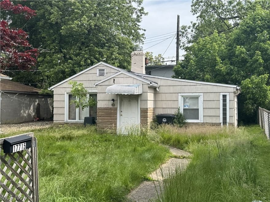 This is an very small home that is in desperate need of repair. Both the exterior and interior need a great deal of work. There is NO guarantee of any utilities or construction. This property is being sold as is. No repairs and no guarantees. All content stays with the property.