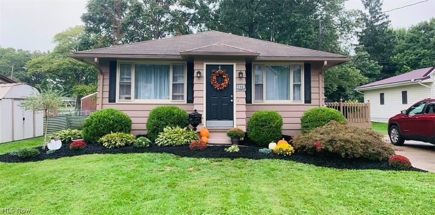 Don't miss your chance to see this adorable three bedroom ranch home just across the street from Centennial Park.  Features include hardwood flooring throughout the livingroom and bedrooms (bedroom floors do need refinished), full basement that could be finished, paved driveway, detached garage, deck off of the kitchen, and fenced backyard.  Schedule your showing now!