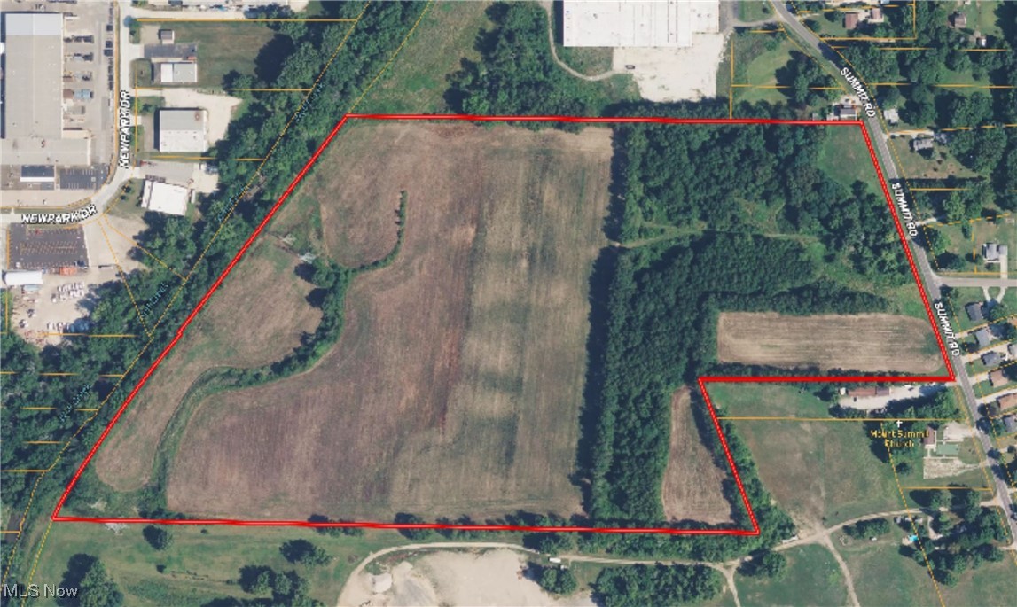 Current use agricultural. Zoned Industrial. Frontage is approximate based on land ID mapping.