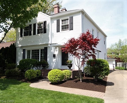 FABULOUS COLONIAL WITH A SOPHISTICATED FLAIR! ELEGANTLY APPOINTED AND LOTS OF SPACE TO ENTERTAIN! WELL MAINTAINED WITH CLASSIC FEATURES THAT INCLUDE HARDWOOD FLOORS, FORMAL LIVING ROOM WITH CORNER BUILT-IN GAS FIREPLACE, FORMAL DINING ROOM, LARGE KITCHEN WITH ALL NEWER APPLIANCES AND SITTING/SUN ROOM, COZY DEN/OFFICE, PRIVATE DECK WITH AWNING! 2ND FLOOR FEATURES HUGE MASTER BEDROOM AND UPDATED MASTER BATH! SPACIOUS BEDROOMS PLUS 2ND FLOOR SITTING/SUN ROOM/OFFICE! LOVELY LANDSCAPING AND NICE BACK YARD AMBIENCE. CLASSIC ROCKY RIVER HOME. A MUST SEE!