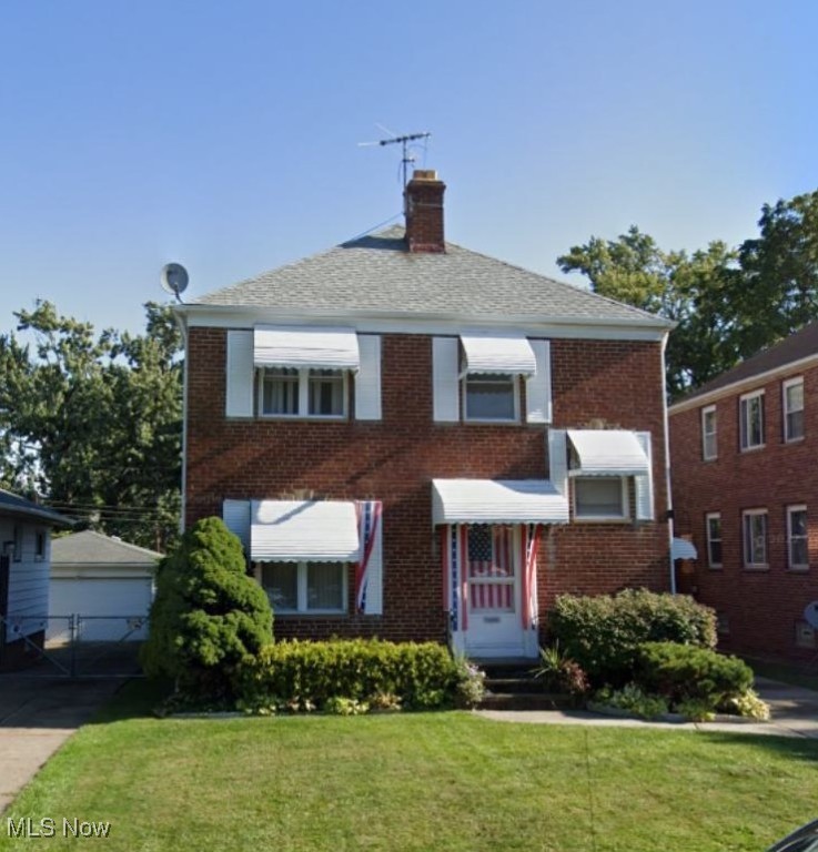 Amazing investment opportunity! Don't be spooked by the holiday decor! This solid brick double features 2 identical units. Both with 2 bedrooms and 1 bath. Spacious layout. Private patios off each unit. Large dry basement provides great storage and laundry hookups. Detatched 2 car garage. Well maintained. This is a ideal location on a quaint street, close to highway access, shopping, downtown and airport. Grab this before it's gone!