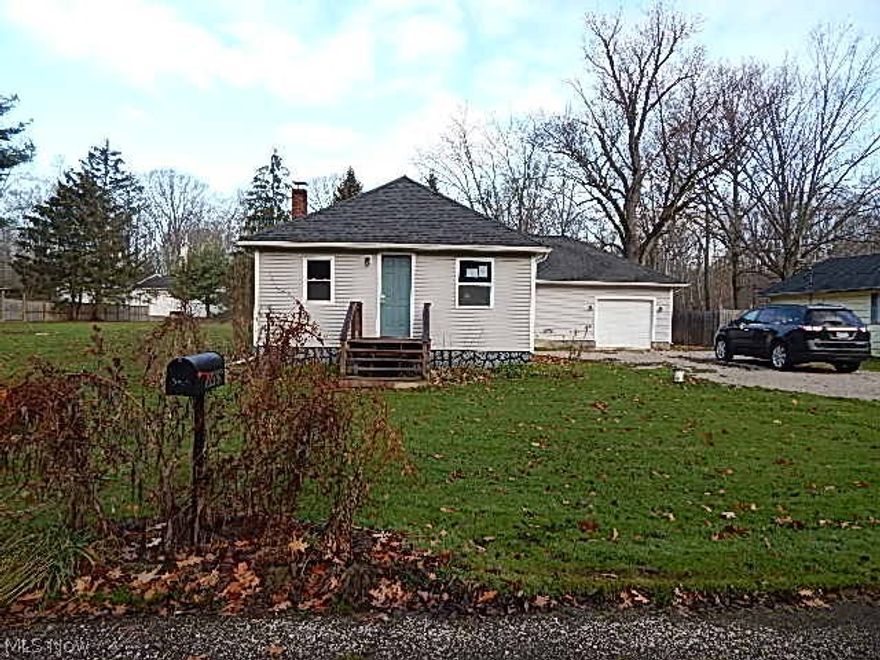 HUD#412-645728  Property is HUD owned and is being sold in its "as-is" condition. It is FHA "IE" which means it can be FHA financed (Insured with Escrow). Please visit SageAcq and HudHomeStore websites for more info and property disclosure data (like LBP, PCR, Radon, Mold, etc)!. All POS and any repairs if needed are the responsibility of the Buyer. This 2 bedroom 1.5 bath home is decorated very nicely and has large bedrooms with plenty of closet space. The yard is spacious as well extending from one road to another. Basement has excellent room for storage as well as laundry area. One plus car attached garage is nice for those winter parking. Do not let this up to date décor home slip by you. Newer roof and kitchen.