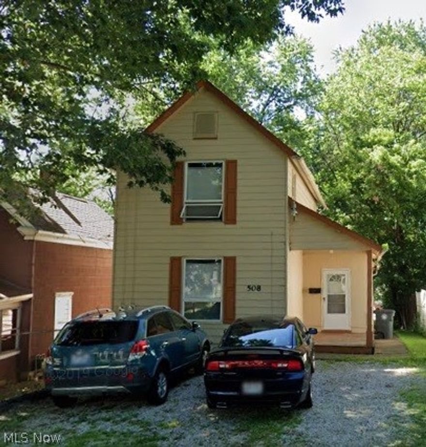 Great investment property located by the University of Akron. Rented out for school year 2021-2022.  New roof, furnace and water tank.