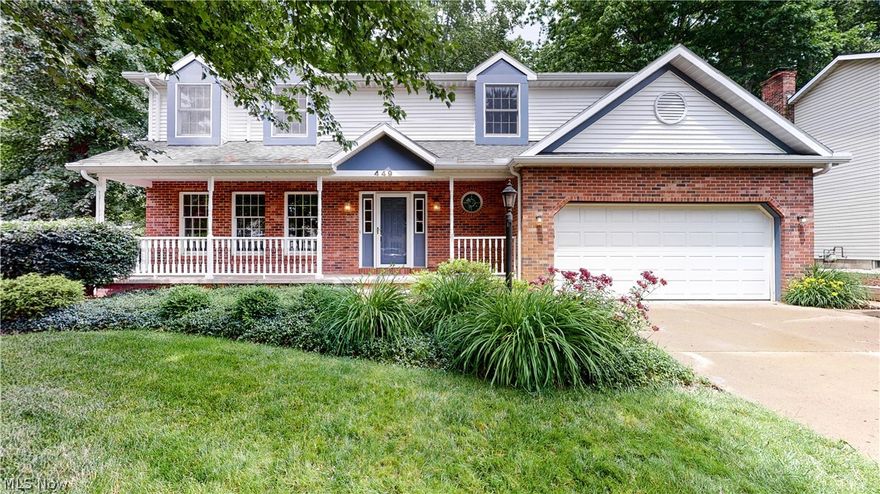 Well maintained home in Lakeview Local School District. The kitchen is open to main family room which has a large wood burning fireplace. You also have a large living room and dining room space. A door off the kitchen leads out to the huge enclosed porch and you also have an outside brick patio that looks over your private yard. Upstairs is a large master bedroom with updated master bath that has a walk in shower, soaking tub and double sinks. Three more bedrooms share another full updated bathroom that also has double sinks. The basement is partially finished and also has room for storage. Roof-2004, Furnace- 2020, AC-2005, Dishwasher-2018, Fridge-2011, Sump pumps-2018, Gutters/Downspouts/Gutter Guards-2015.