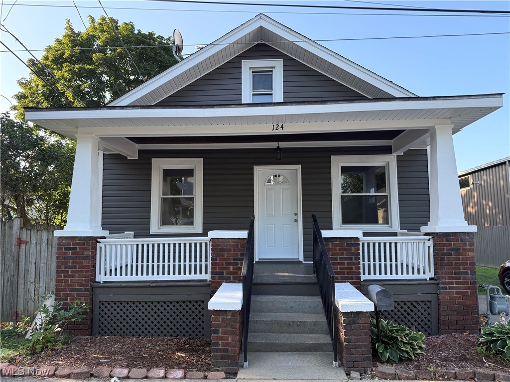 This classic Craftsman-style home is adorable, representing a blend of modern features and old-house charm. The owner has updated its features, and the home is ready for a new owner! This home features central air conditioning, new siding, newer windows, new kitchen with stainless appliances and granite countertops, new bathroom, new 200-AMP panel, and a fully-fenced back yard. Original features include hardwood floors, a wood-burning fireplace, a wonderful front porch, and a walk-up attic. Three bedrooms, a large living room, a formal dining room, and a great basement round out the attributes of this home. Take a look. You won't be disappointed.