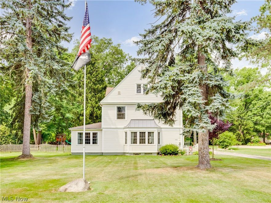 Welcome to the Becker House! This beautiful 5 bedroom, 2 1/2 bath Colonial in the heart of Stow. The kitchen has been completely renovated with granite countertops, stainless steel appliances that include a double oven and counter range, new bright white cabinetry, and porcelain flooring. The spacious dining room, living room, and family room all have hardwood floors in a warm, deep brown stain and has been freshly painted with neutral colors. Family room has multiple windows, high ceilings, and French doors that lead out to a private, inviting back yard with a wood fence and large wooden play set. The second floor holds 4 generously sized bedrooms and a full bath - one bedroom has been converted to a second floor laundry room (hook-ups still in basement, if needed as bedroom). Make your way upstairs to an entire third floor master suite with full bath and large walk-in. All bedrooms have large closets and ample storage space. Updates include newer roof, central air, windows, exterior