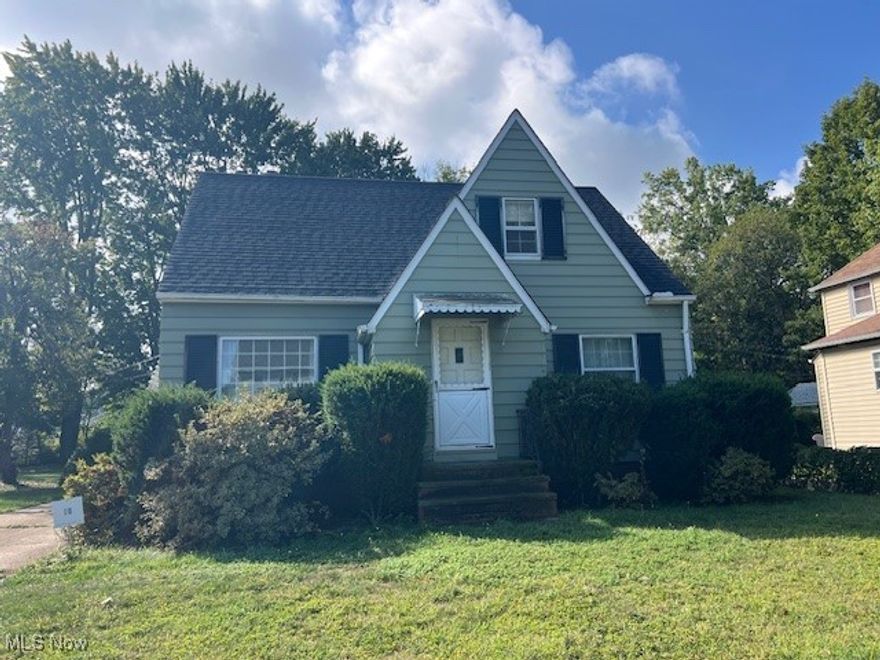 Come see this 3-bedroom, 2-bath Cape Cod home!
This property offers great potential and features key updates including a new electrical panel, new refrigerator, oven, and microwave, along with minor plumbing repairs and minor concrete work completed.  POS items  addressed, but with just a few finishing touches, this home can truly shine.

Perfect opportunity for an investor or homeowner looking to add value with minimal effort. Schedule your showing today and see the potential for yourself!