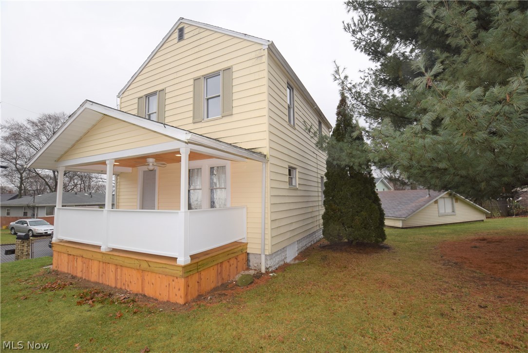 Welcome to 108 Morgan St. in Barberton. This home features 3 bedrooms and two baths on a double fenced in lot. Lots of updates including main bath with skylight. Kitchen cabinets and counters have been updated! New flooring though-out. There is an over sided garage and storage shed and an underground tunnel allows access from garage to house! Don't miss out, call today to schedule your private tour!