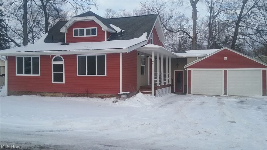 Picture yourself with only a 3 minute walk to a beach in this newly redone 4 bedroom, 2 ½ bath, 1800 sf home in the Gloria Glens section of Chippewa Lake.  All new kitchen with granite counter tops, new cabinets, stainless steel appliances and breakfast bar.  New roof, siding, hi-efficiency furnace, central a/c and more! Nearly all new windows bring in lots of light. First floor master with bath.   On four lots so you have space for entertaining and play (and parking your boat).  Two car attached garage.  Convenient to freeway access.  Call to tour this home to truly appreciate all that it offers.