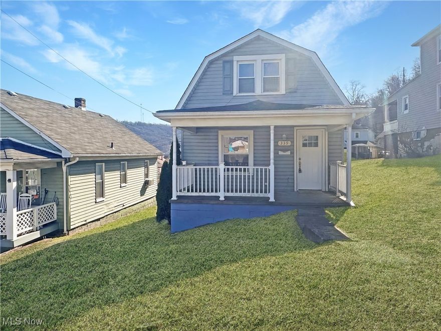 Charming and move-in ready! This adorable 2-bedroom, 1-bath home is beautifully updated inside and out. Featuring new flooring and fresh paint throughout, this home is truly turn-key. The spacious eat-in kitchen offers plenty of cabinet and counter space, while the main-floor laundry adds convenience. The modern, updated bathroom adds to the home’s appeal. Enjoy your morning coffee on the covered front porch, perfect for relaxing in any season. Conveniently located about 25 minutes from Pittsburgh International Airport, less than 10 minutes from Franciscan University of Steubenville, and close to highways, shopping, and more! Don’t miss this opportunity—call today for more information!