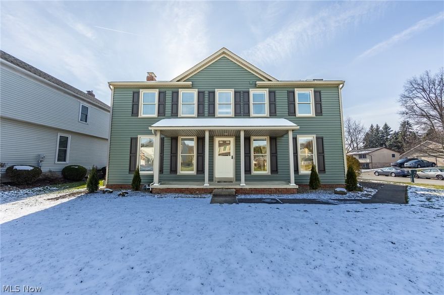 WOW! Welcome to this stunning Colonial home on a corner lot in North Canton! The impressive kitchen has been updated with white cabinets, subway tile back splash, new counter tops and brand new stainless steel appliances. The large island in the kitchen is a great place to gather with family and friends. Also, do not miss out on the French doors that lead out to the large deck. The kitchen opens into a beautiful dining room and a cozy family room with two large windows and a charming fireplace! The downstairs is complete with a nicely sized living room with two large windows. Upstairs you will find four nicely sized bedrooms The master bedroom has a large en suite which boasts a sky light over your soaking tub! The many updates include: new roof, siding, gutters, as well as fresh paint and flooring throughout. This one will not last, check it out today!