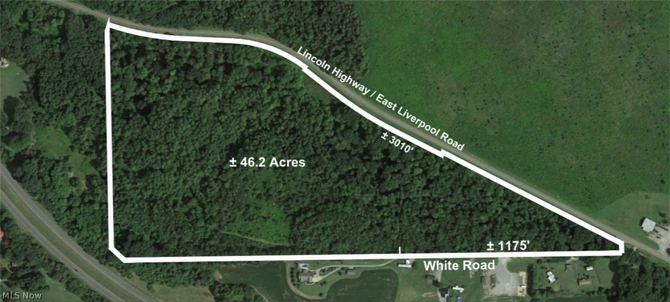 46.198 acres in Madison Twp., Columbiana Co. - All wooded - Mineral Rights transfer - Frontage on East Liverpool Rd. and White Rd./Rock Camp Rd. - Beaver LSD