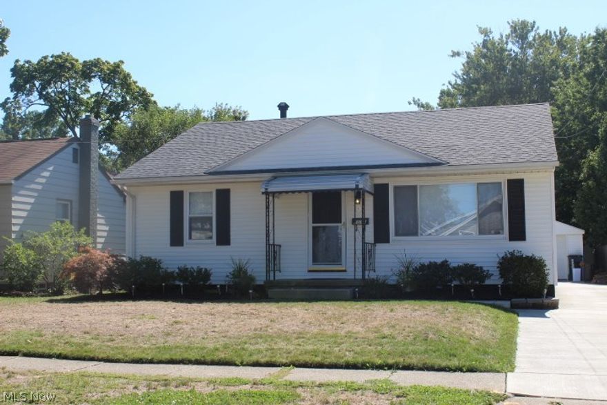 This is the one you have been waiting for!  This home truly is in move in condition.  Kitchen remodeled, bath remodeled, newer roof, flooring, carpet, driveway, fencing and even "nature stone" flooring in the spacious laundry room.  Washer & dryer are included and there is plenty of counter space for folding and tons of cabinets for storage of extra canned goods, laundry soap or whatever!  A second room in the basement is finished also and would make a super exercise room.  The rest of the basement has tons of storage space.  All appliances are included in the newly remodeled kitchen and again, lots of cupboards plus a handy pantry too!  The backyard is fenced and the gazebo on your private patio will stay.  A 2 car garage with opener completes your exterior haven.  You will love the extra deep tub in the remodeled bath and the basement was plumbed for an additional bath if you so desire.  This home won't last long!