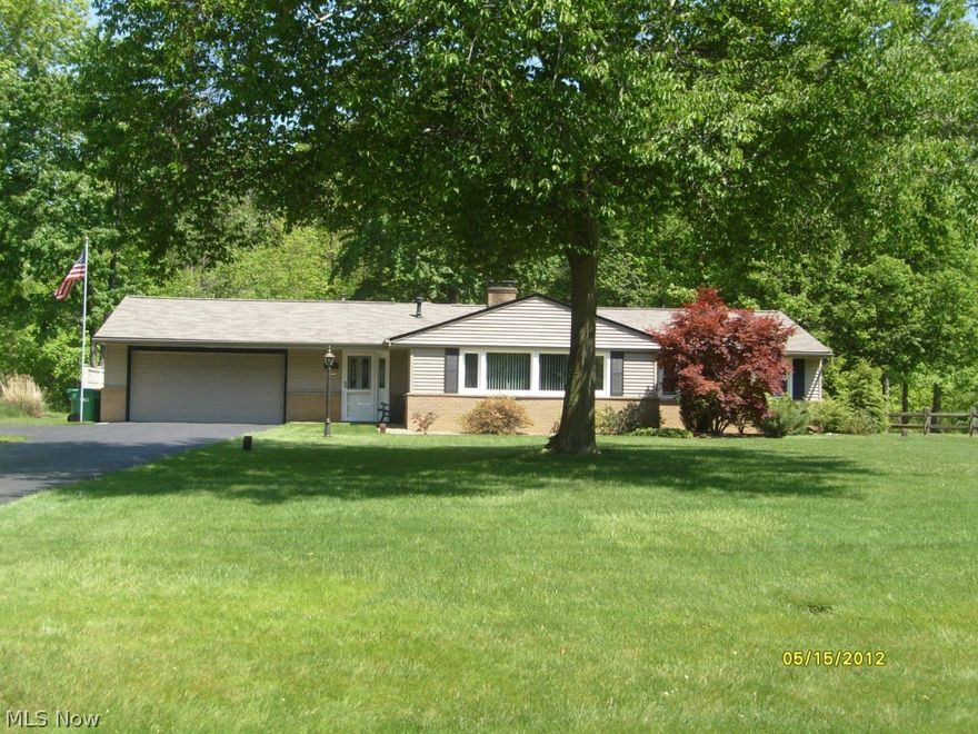 Beautiful, South Mentor, Move-In Condition Ranch With Tons & Tons Of Updates * Within Last Ten Years Major Updates Include Triple Pane Windows & Doors; Vinyl Siding; Gutters; Roof W/Ice Shield; Garage Door & AGDO; Furnace & A/C; Updated Kitchen & Bathroom; Added Insulation In Attic;  Waterproofing Outside Foundation * TWO Fireplaces * TWO Full Baths * FOUR Bedrooms * Dining Rm Has Built-In Hutch * Fam Rm  Has Corner, Brick FRPL W/Insert And Helps Heat Home In Winter * Huge Living Rm Also Has WB Or Gas FRPL * Kitchen Offers All Appliances Plus Movable Butcher-Block Center Island W/Snack Bar * Laundry Rm W/Blt-In Cupboards, W&D (2009) HWT (2014) * Lots Of Closet Space * 2 Car Att Garage w/Drain & Water * Paver Brick Front Patio * Asphalt Driveway (2007) * 25x20 Concrete Patio And Natural Gas Line For Grilling (Grill in Shed, Stays) * 2 Storage Sheds: 20x12 (2008) And 20x8  * OVER An Acre Of Land For Privacy * Close To Shopping, Schools & Freeways *ONE Full Year Home Warranty * GORGEOUS-M