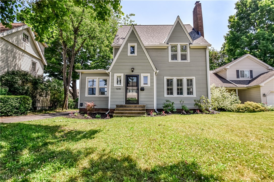 Large colonial home in a great Mentor location! This charming home includes all the charm of an older home with hardwood floors, a large living room with a fireplace with gas logs. Open kitchen with dining area that has ceramic tiles. A half bath on the 1st floor off os a small sun room or office space with great windows to look out while working. Other features include a full basement, big back deck, 2 car garage, and a finished 3rd floor! This is off the smaller bedroom. The current owner used it as a master bedroom. Workshop in the basement, all appliances included. A newer water heater, roof is about 1 month old, great proximity close to everything that Mentor has to offer.
