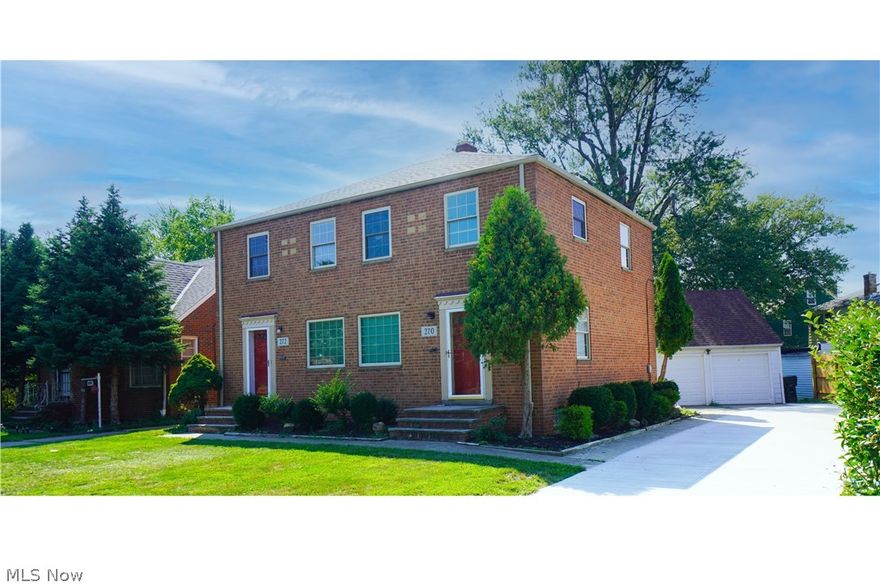 Considering purchasing an Investment property? LOOK NO FURTHER! Check out 270 E. 200th Street. This duplex has hardwood floors throughout, newer windows, newer roof on house and garage, updated electric panels, furnaces and water heaters in both units. Each unit has 2 bedrooms upstairs as well as a full bath, a main level with a living area, dining room and kitchen. Plus each unit has a finished basement with laundry hook-ups (all seen appliances stay). Property is currently vacant, opening the possibility of house-hacking and FHA buyers.