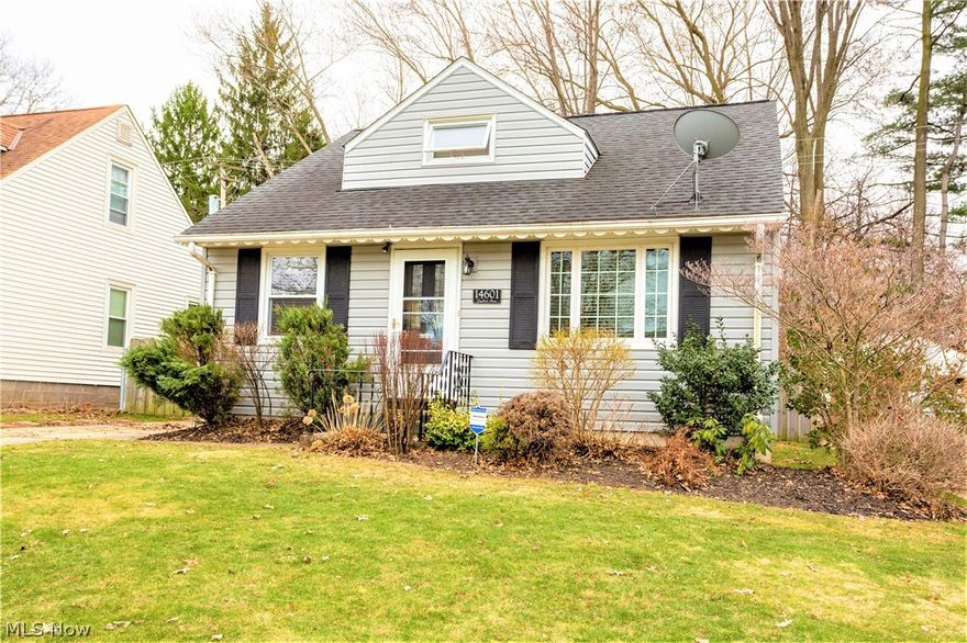 Location, Location, Location. Welcome Home To This Cozy 3 Bedroom 1.5 Bath West Park Bungalow. Just Minutes From All That Kamms Corner, Lakewood, Rocky River and Downtown CLE Have To Offer! Whether Heading To Work Or Recreation You'll Appreciate The Close Proximity To All...
This Nicely Updated Home Will Surely Please, From The Vinyl Replacement Windows Throughout, To The  Reclaimed Wood Accent Wall That Enhances The Nicely Sized Living Room with Original Hardwood Floors that extend into the hall As Well As The Two Bedrooms on The Main Floor. The Efficiently Laid Out Kitchen Features Gray Wood Cabinets, Granite Counters, Large Stainless Steel Sink, New Stainless Refrigerator And Gas Range. There's Ceramic Tile Flooring, as well! The Handy Laundry Room Is Just Off The Kitchen, With A Nice Size High Efficiency Washer & Dryer Pair That Stay With The Home. The Main Bath Finishes Out The First Floor, Featuring A Newer Vanity and Subway Tile Surrounding The Tub Shower Combo. The Second Floo