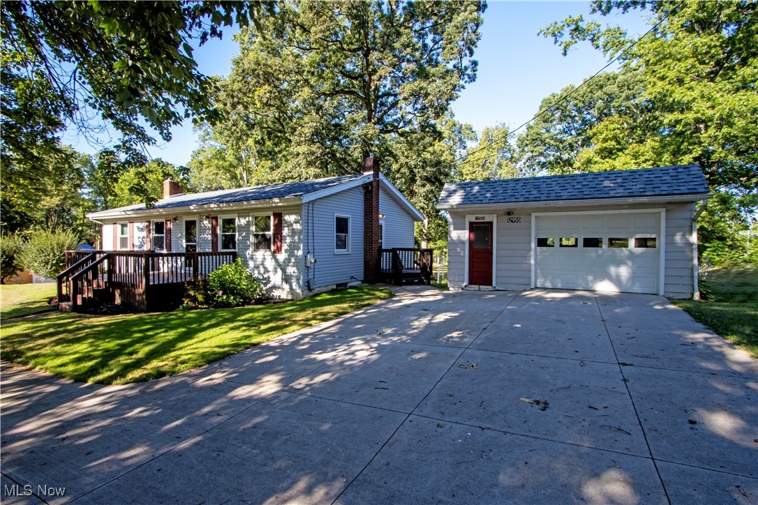 Charming Ranch home on a one acre Wooded lot in Doylestown. A desirable bedroom community to Wadsworth and the greater Akron/Canton area. This 3-bedroom, 1.5-bath ranch offers privacy, space, and incredible value.
Situated on a beautiful lot, the home features a walk-out lower level with partially finished living space, perfect for a family room, home office, or hobby area. The large back deck provides a private outdoor retreat or entertaining space.
With a practical layout, comfortable living spaces, and room to grow, this property is a rare find in today’s market. Whether you're a first-time buyer or looking to downsize, you’ll appreciate the blend of small-town charm and easy access to area amenities.
Don't miss your chance to own this affordably priced gem in a quiet, welcoming community.
Schedule your showing today!