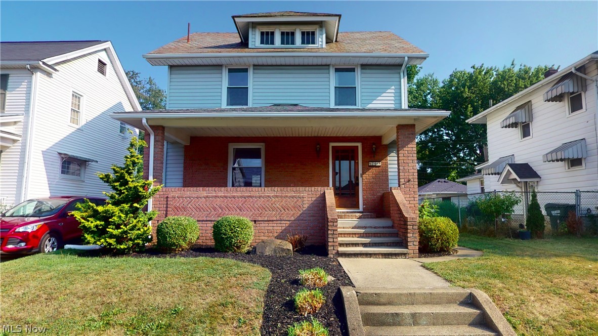 Welcome home to this adorable colonial in Massillon! This home offers so much charm and many updates! Come inside the spacious entry way to see french doors open to the generously sized living area, and newer laminate flooring throughout the main level. The stunning kitchen was fully remodeled in 2012 and with gorgeous custom cabinetry, stainless steel appliances, and corian countertops. Brand new carpet is throughout the entire upstairs, including the 3 bedrooms, the bathroom was updated in 2011. The dining room leads out to the newer composite deck, fenced in yard space, and 2 car heated garage! Additional attic space is easily accessible for plenty of storage, along with the basement. Updates include: Furnace and A/C (2010) Gutters & downspouts, carpet, garage roof (2020) Located close to restaurants and Rt 21. Schedule your showing today!