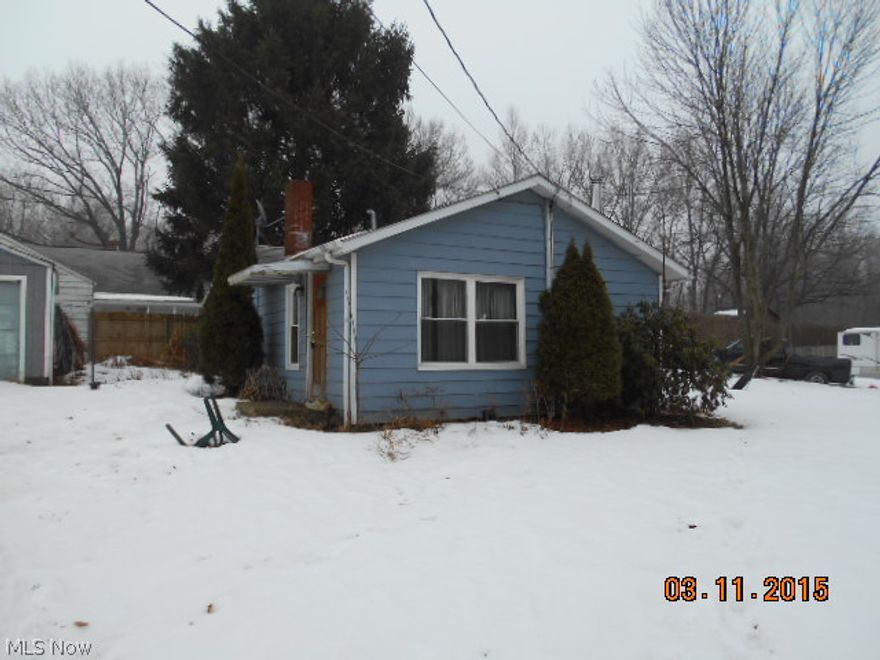 Little cottage in the Coventry schools area. Needs some love but could be a nice little get away. Priced to sell. Fixer upper in Akron Ohio.  Selling as. Buyer will be responsible for all inspections and due diligence. Seller will make no repairs or concessions. Proof of funds with all offers.