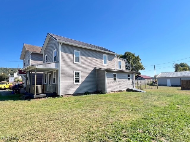 Nicely updated 2 story home in the Indian Valley school district. This home is ready for you to move right in with 3-4 bedrooms, 1 1/2 baths, a first-floor laundry room and a detached 34x40 garage. Inside you will find a great open concept floor plan with neutral colors throughout. There is a new hickory kitchen with a dishwasher and microwave. The full bath is brand new with a custom double vanity and lots of storage. Upstairs there are 3 nice bedrooms. There is a small bonus room on the main floor that would be ideal for a home office or possibly a 4th bedroom. The yard is partially fenced in and perfect for pets. The garage is perfect for a mechanic, possible workshop, or lots of extra storage for boats or campers. This home has been totally remodeled with a new metal roof, all new windows, new vinyl siding, all new electric and plumbing, a new gas furnace with central air, a new hot water tank, all new fixtures, new flooring, and the list goes on. There is also immediate possession so you will be well settled before the holidays.