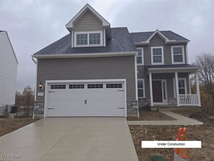 This beautiful Appleton with a Morning Room floor plan is located in our Forest Lakes Community in Green, OH. You can access I-77 in just a few minutes. Market District Giant Eagle is just a minute away. Pav's Creamery is accross the street. This community has a walking trail and a playground area for kids. We installed LVP flooring throughout the first floor and the kitchen island is huge! We added a composite deck on this home that also has a walkout basement backing up to walking trails! There is an Epic Sales Event going on now with very low interest rates! Home will be completed in November. Photos are for illustration purposes.