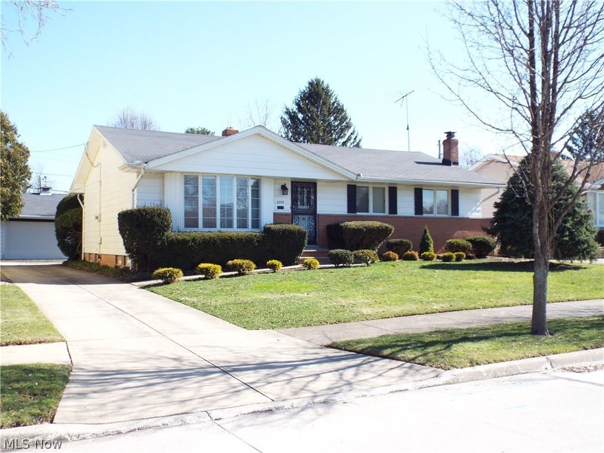 Welcome to your new home! This 3 bedroom, 1-1/2 bath ranch home boasts beautiful hardwood floors throughout, spacious living room with bay window, and good size bedrooms. The finished basement is divided into 4 useful rooms - The large Recreation room (with built in bar), Laundry room, Utility room, and Workshop...plus a special surprise for the young at heart! To top it off, enjoy & entertain in your beautifully manicured backyard with a paver patio that is partially covered. Bring your fresh decorating ideas to make it your own. Schedule your appointment today and see all this home has to offer.