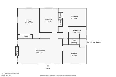 Tiny photo for 507 E Ford Avenue, Barberton, OH 44203 (MLS # 5187789)