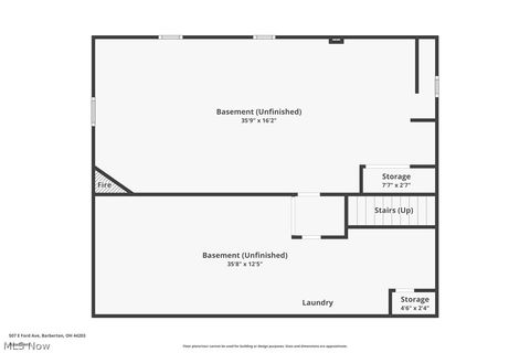 Tiny photo for 507 E Ford Avenue, Barberton, OH 44203 (MLS # 5187789)